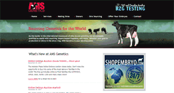 Desktop Screenshot of amsgenetics.com